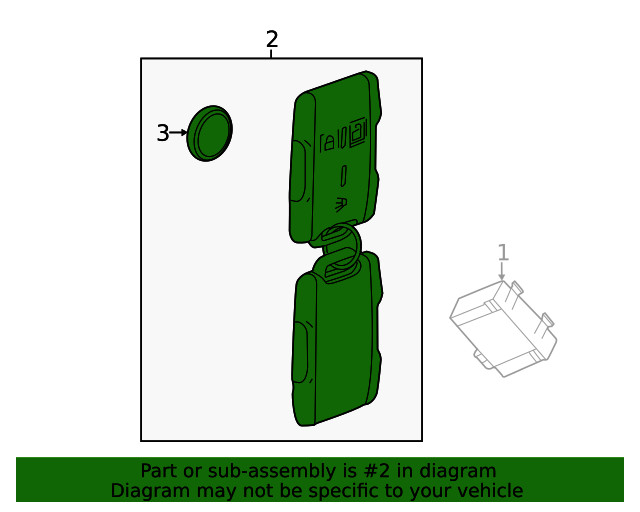 Genuine GM Transmitter 13560202