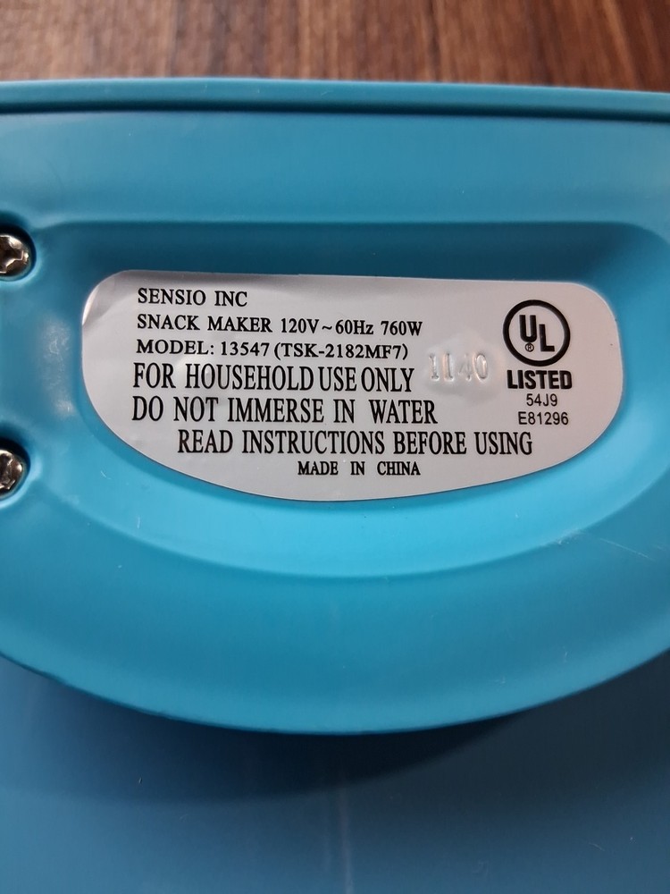 Bella Cake Pop & Donut Hole Maker - Blue - Makes 12 - #13547