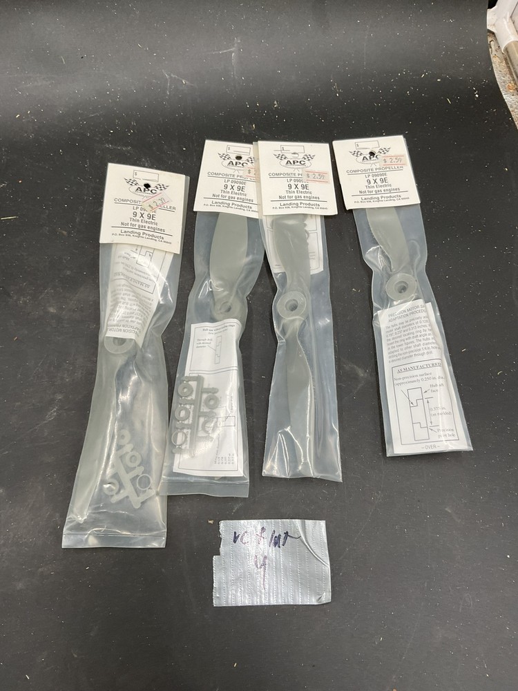APC #LP09090E Model Airplane Propeller 9 X 9E New
