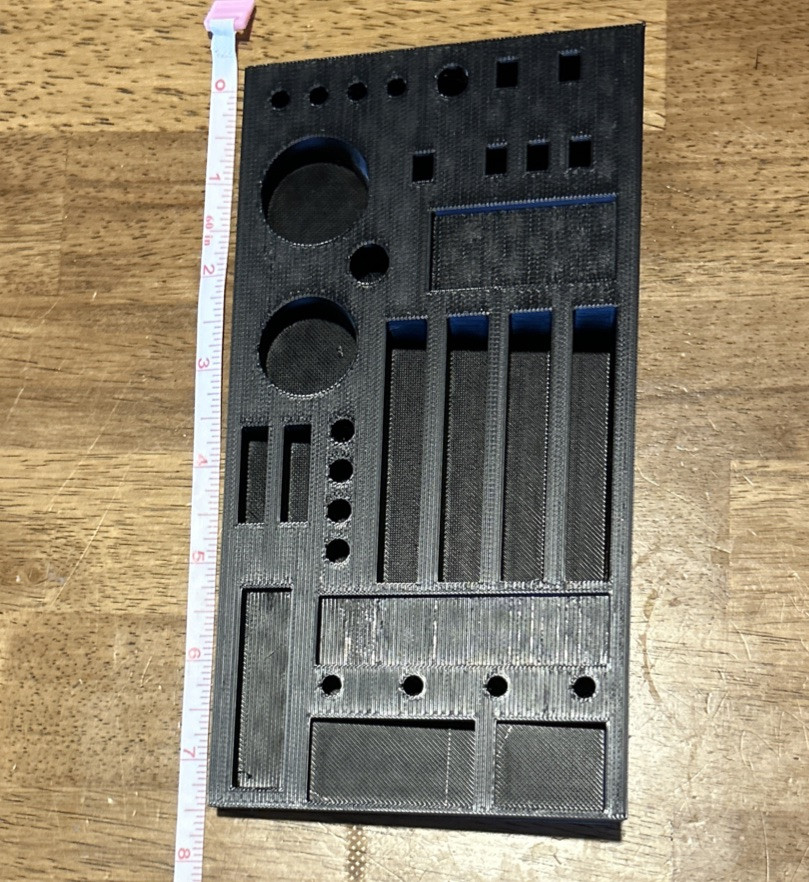 fly tying tool caddy