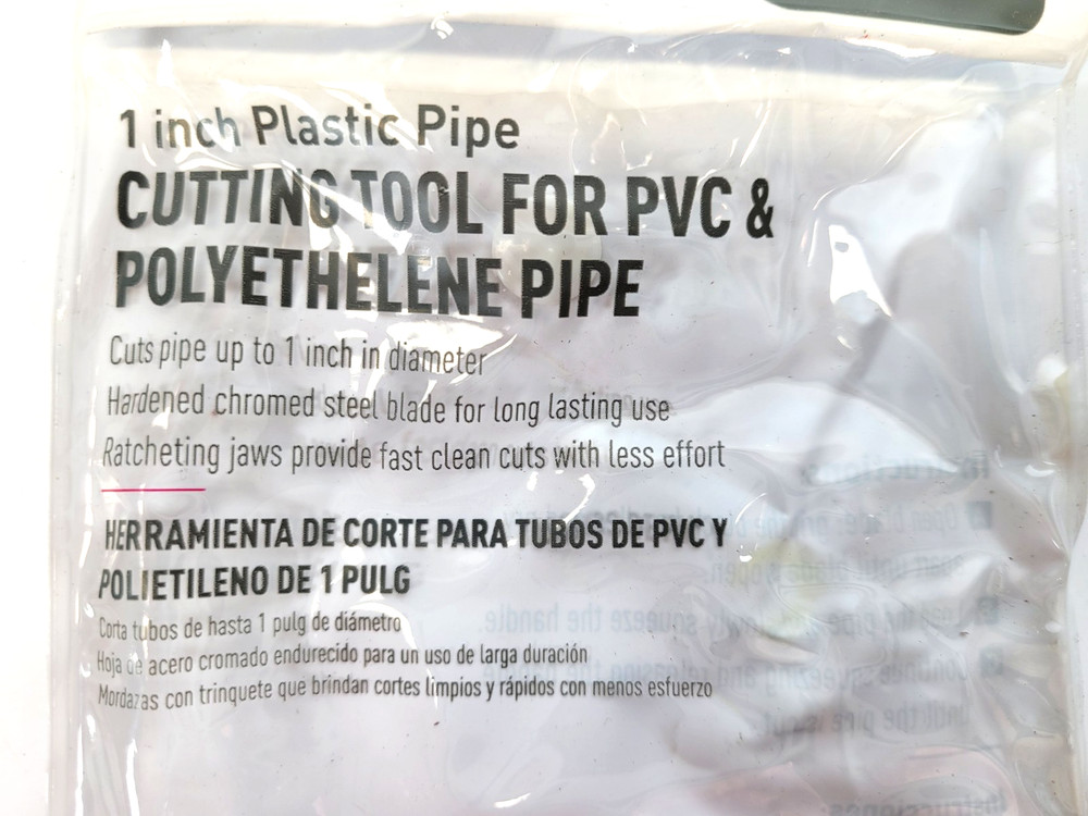 Orbit 1" - 5/8" PVC Pipe Cutter