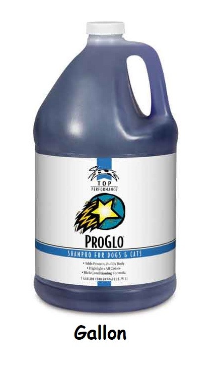 Professional Pro Glo Pet Shampoo Safe Protein Rich Formula Biodegradable
