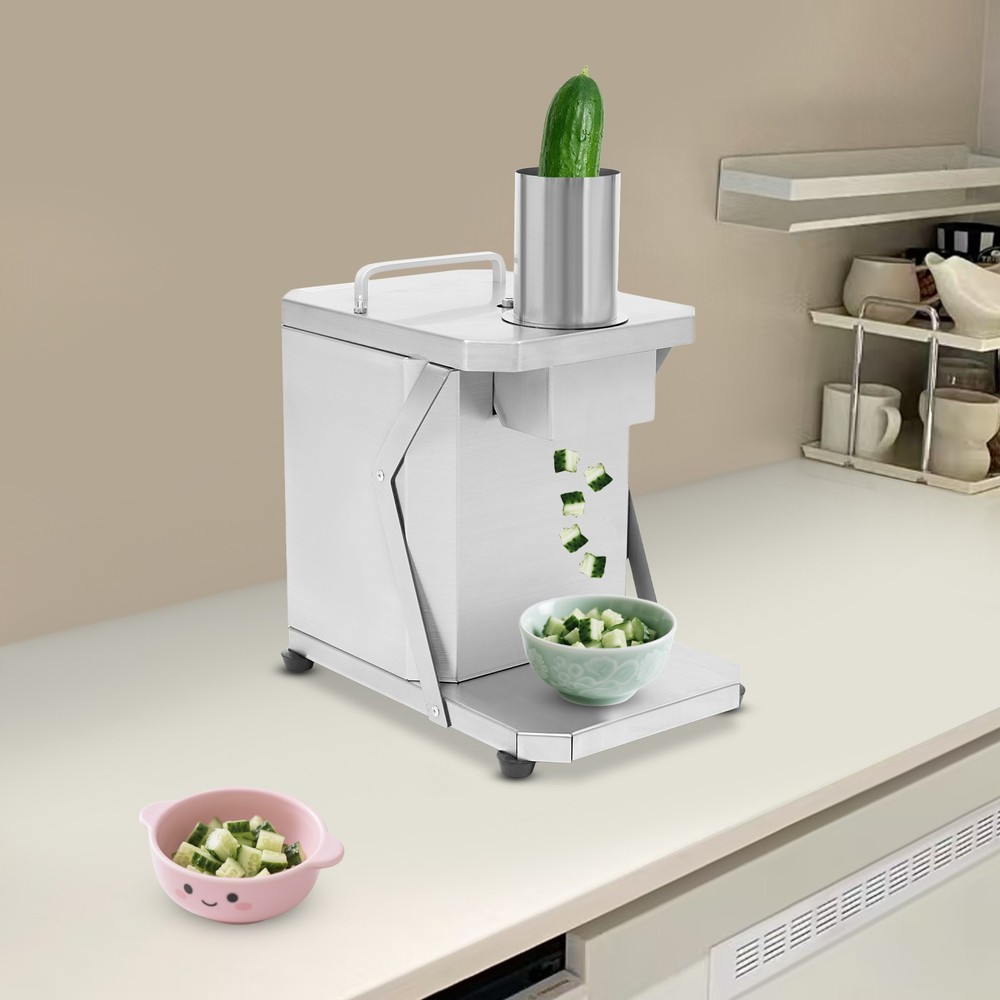 Automatic Food Dicing Machine Tabletop Fruit & Vegetable Dicer 75kg/165.35lbs/h