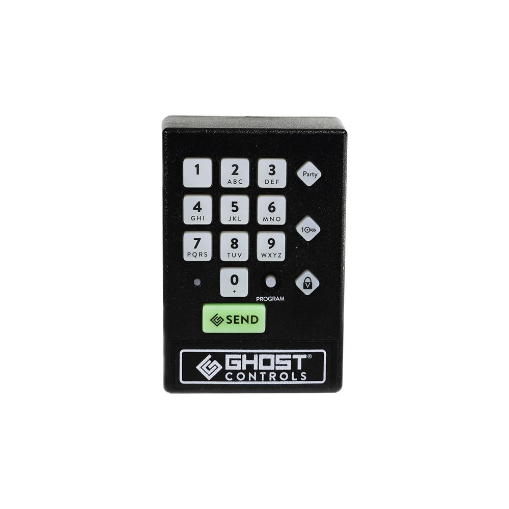 LED Backlit Wireless Keypad for All-Weather Gate Opener Systems - 60ft Range