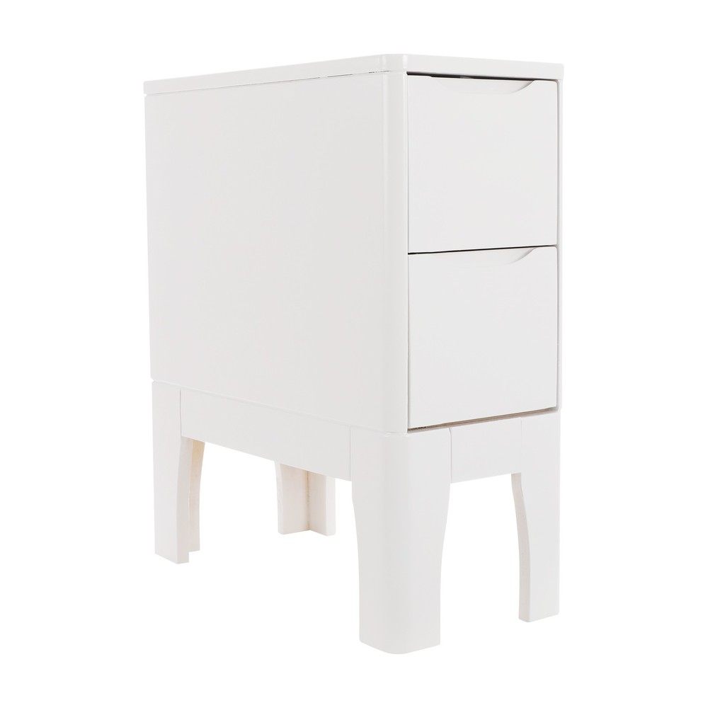 Rectangular Bedside Table 20*40*50cm Sofa Side Table Bedside Table with Drawers