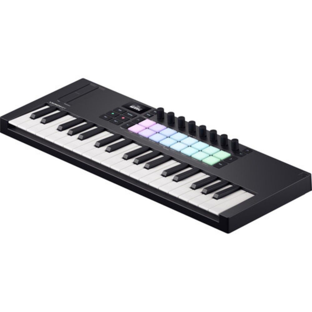 Novation Launchkey Mini 37 MK4 USB MIDI Keyboard Controller (37 Mini Keys) KIT