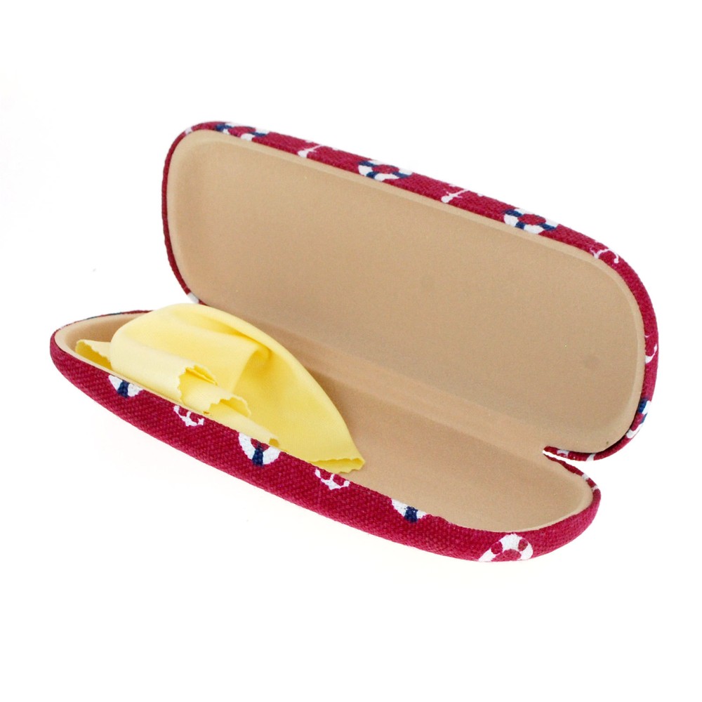 Sunglasses & Glasses Protective Case Sailor Print Fabric Rectangle Hardcase