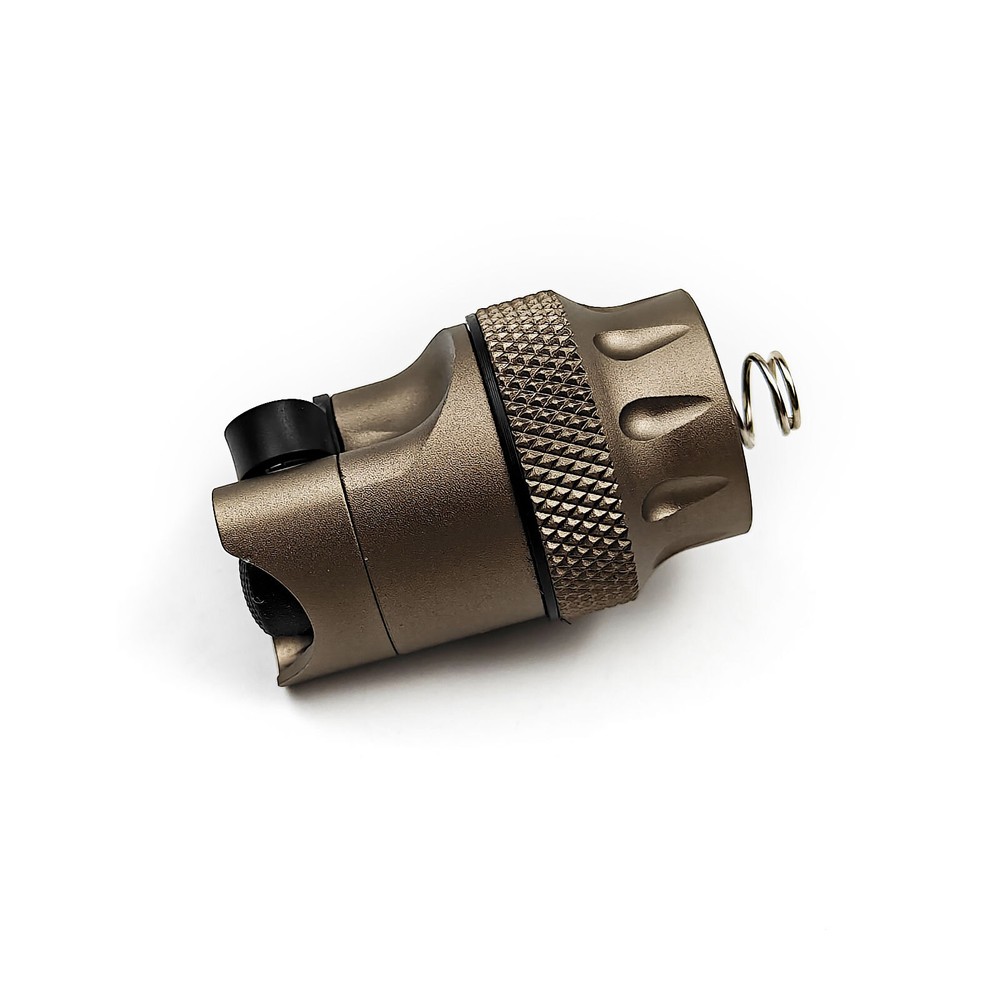 Replacement Dual Function Flashlight Tail Cap Fit Weapon M300 M600 Light Hunting