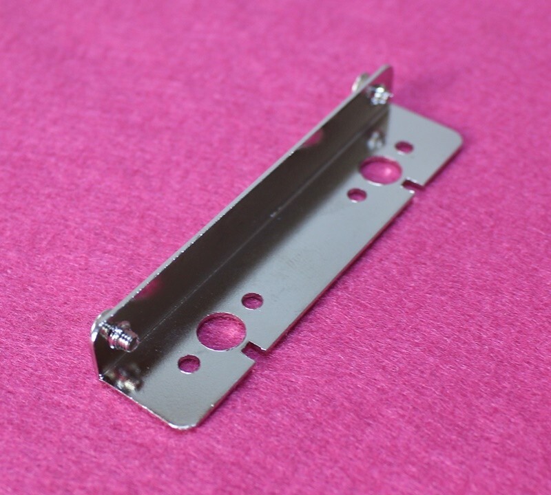 Rhythm Roller Knobs Solid Shaft Mini Pots Kit w/ Bracket For Fender Jazzmaster