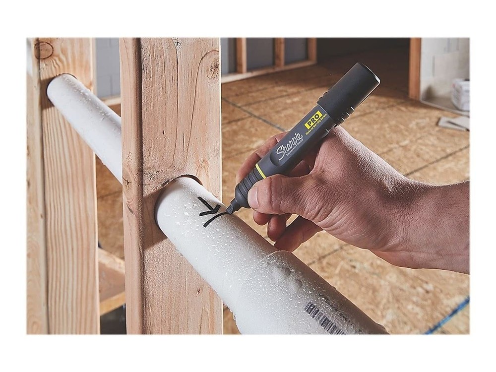 Pro Permanent Marker, Medium, Chisel Tip, Black, 12 Count (2018326)