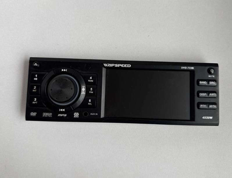 Ripspeed DVD-733B Car Stereo DVD/CD/MP3 Player Replacement Face Front Panel