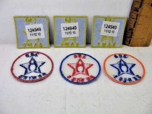 Lot of 6 Bowling Patches