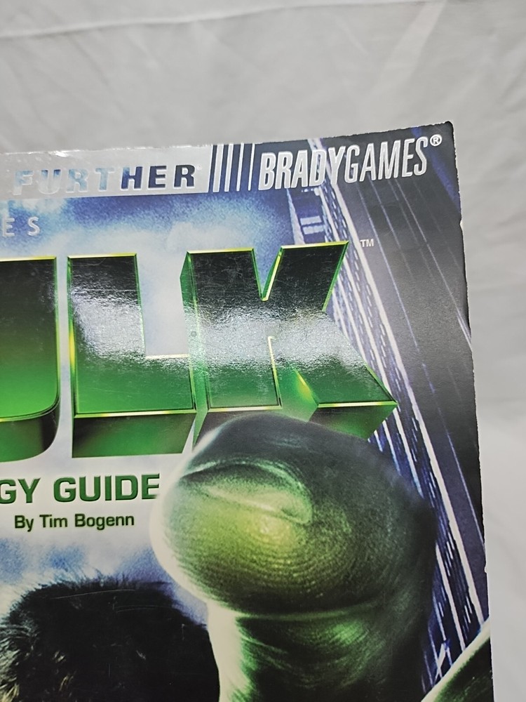 *No Insert* Hulk Official Strategy Guide Book
