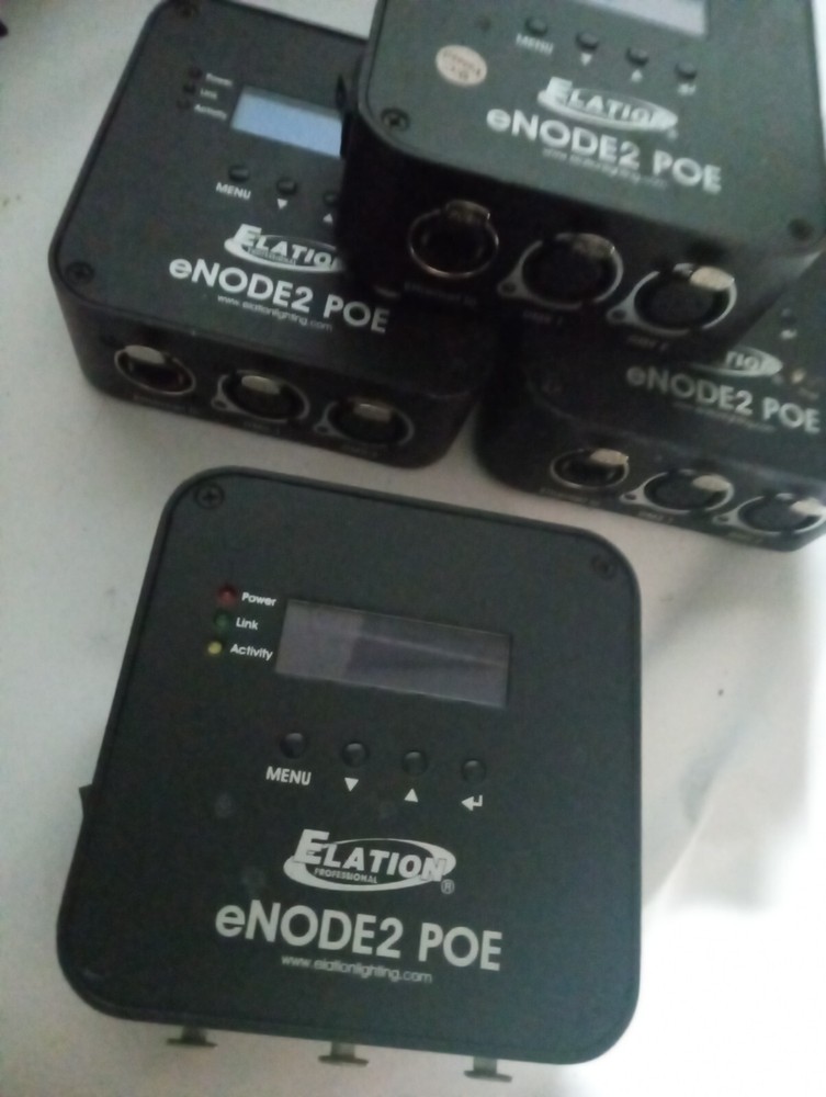 Elation Professional eNode2 POE Compact 2-Universe Ethernet-DMX