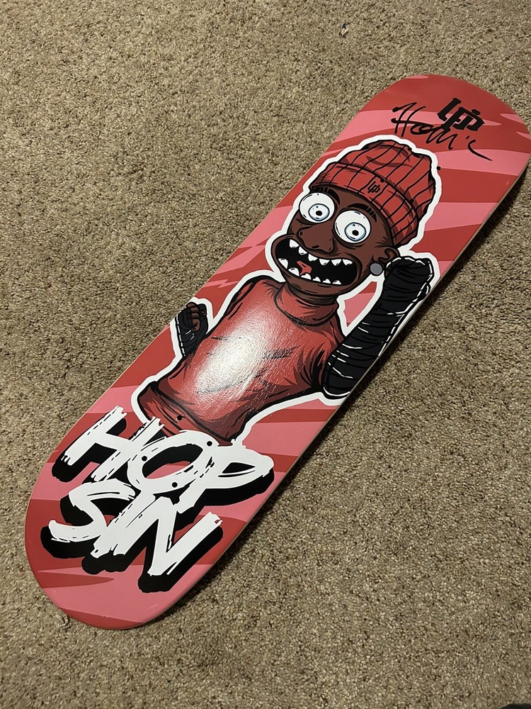 RARE Hopsin AUTOGRAPHED Skateboard Deck Undercover Prodigy