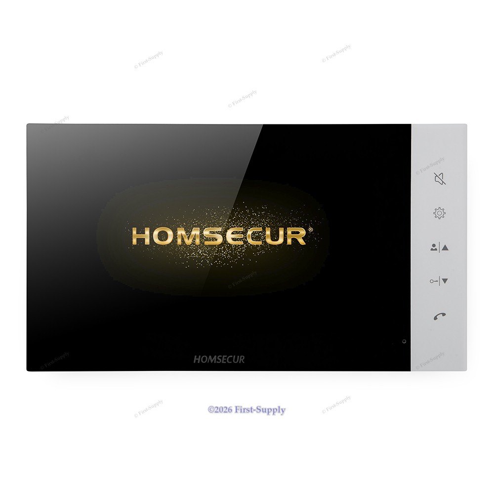 HOMSECUR Intercom Master Unit For Video Door Phone Allows Two-way Communication