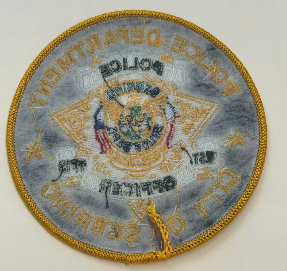Sebring Florida Police Patch Unused