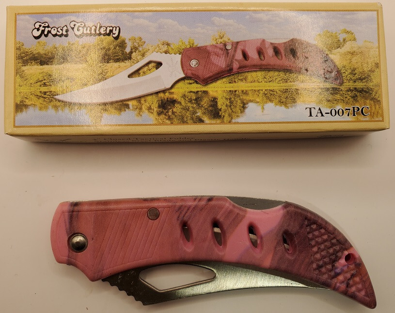 FROST CUTLERY TAC ASSAULT FOLDING LOCK BACK TA-007PC