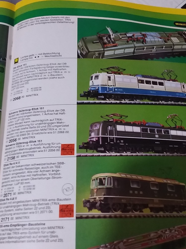 catalogue trix 77 78