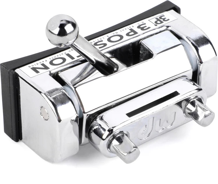 DW Snare Drum 3 Position Butt-Plate Chrome
