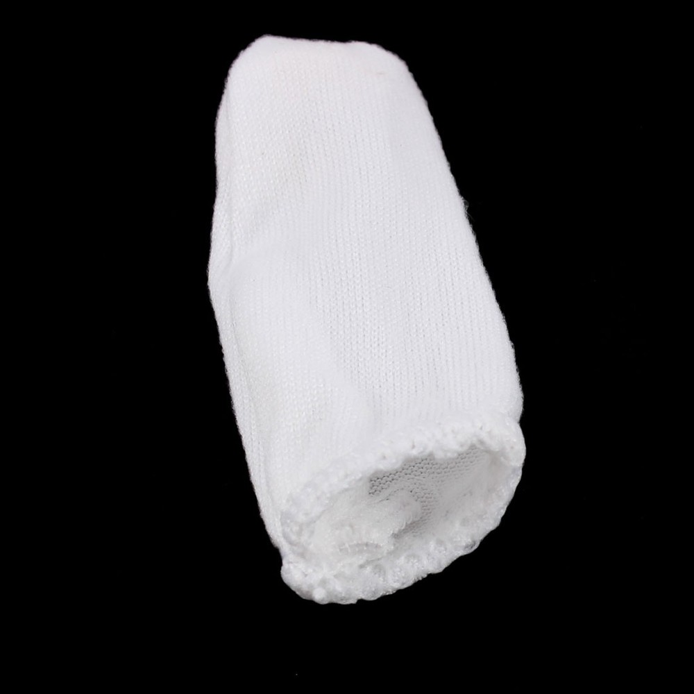 Stretchy Working Tool Fingertip Finger Caps White 45pcs