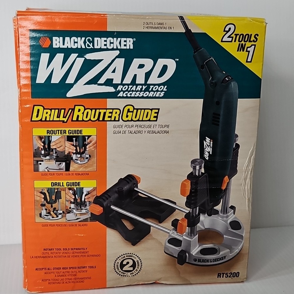 BLACK & DECKER Wizard Drill/Router Guide RT5200