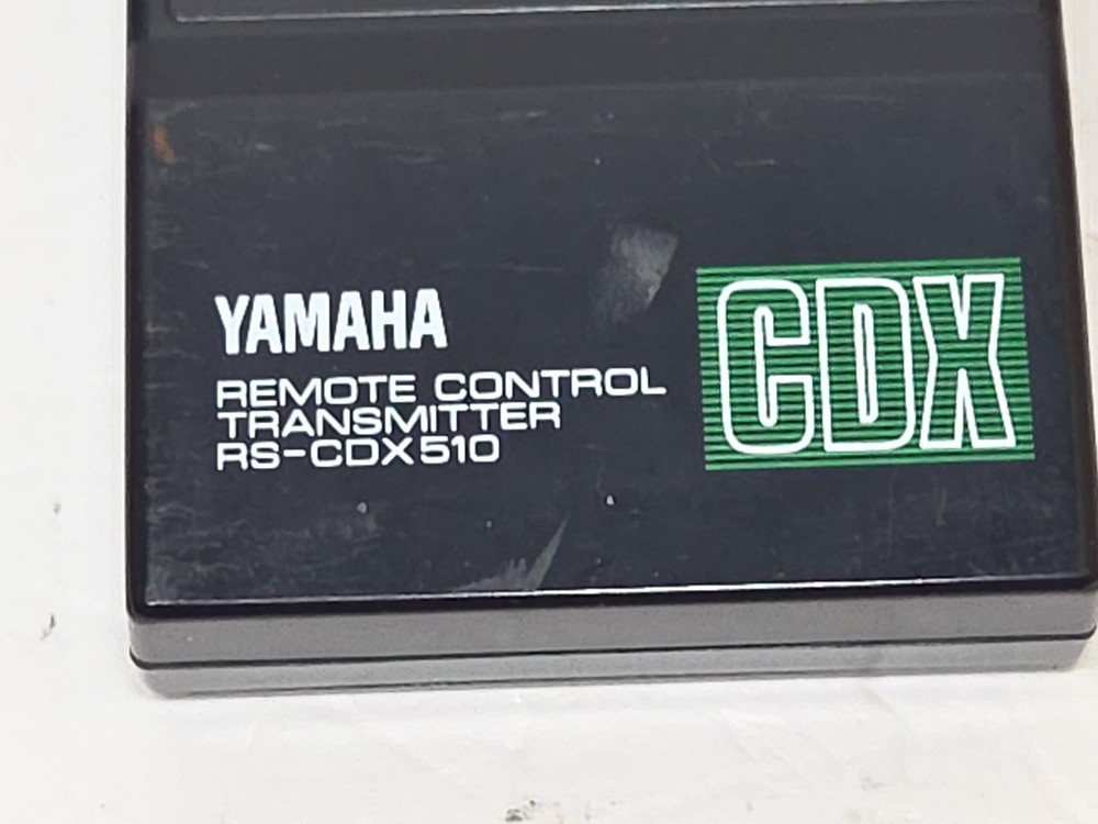 Yamaha CDX Remote Control RS-CDX510 CD Player Replacement OEM - TESTED