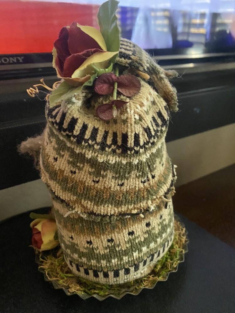 Handmade 9” Fall Gnome