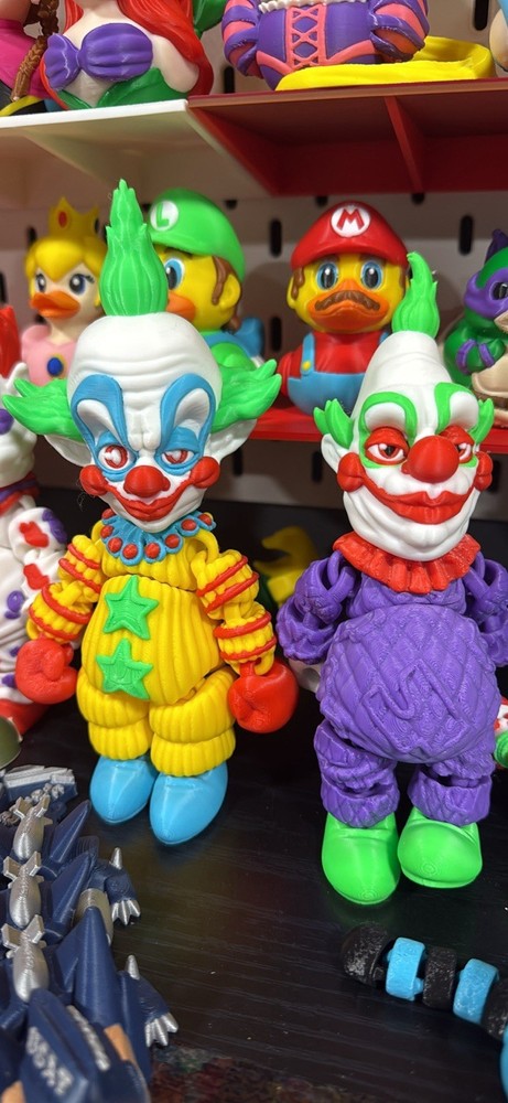 Killer klowns from Outer Space 3d printed Flexi