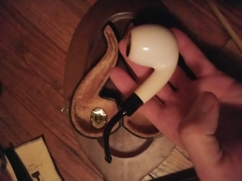 IMP Block Meerschaum Pipe 9mm
