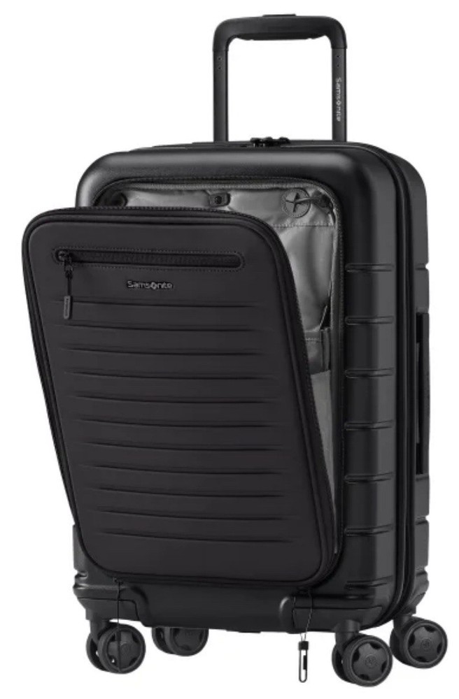 Samsonite Variate 21 in Spinner Carry-on 147777-1041 Black RightHeight Handle