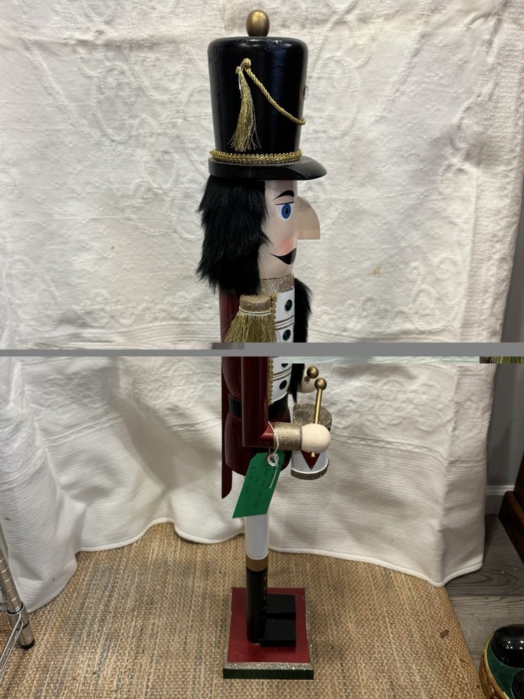43 Inch Tall Nutcracker Drummer Soldier