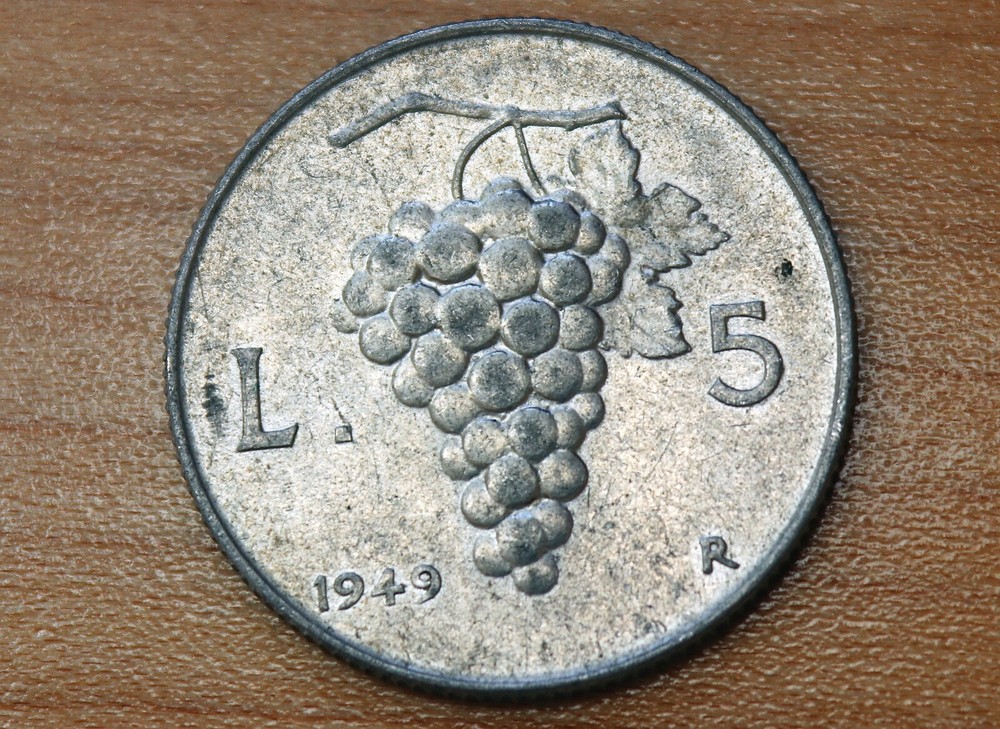 1949 Italy 5 Lire