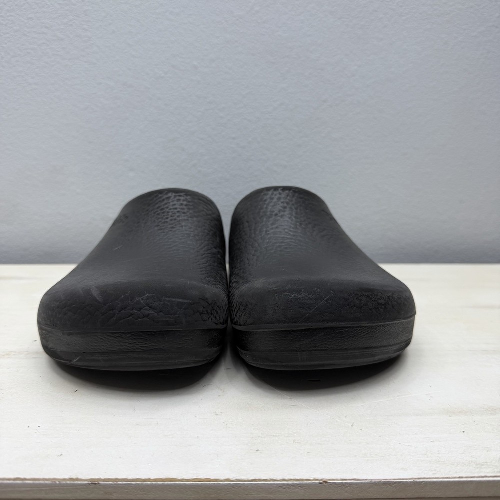 Birki’s Profi-Birki Black Rubber Clogs Size 11 Men