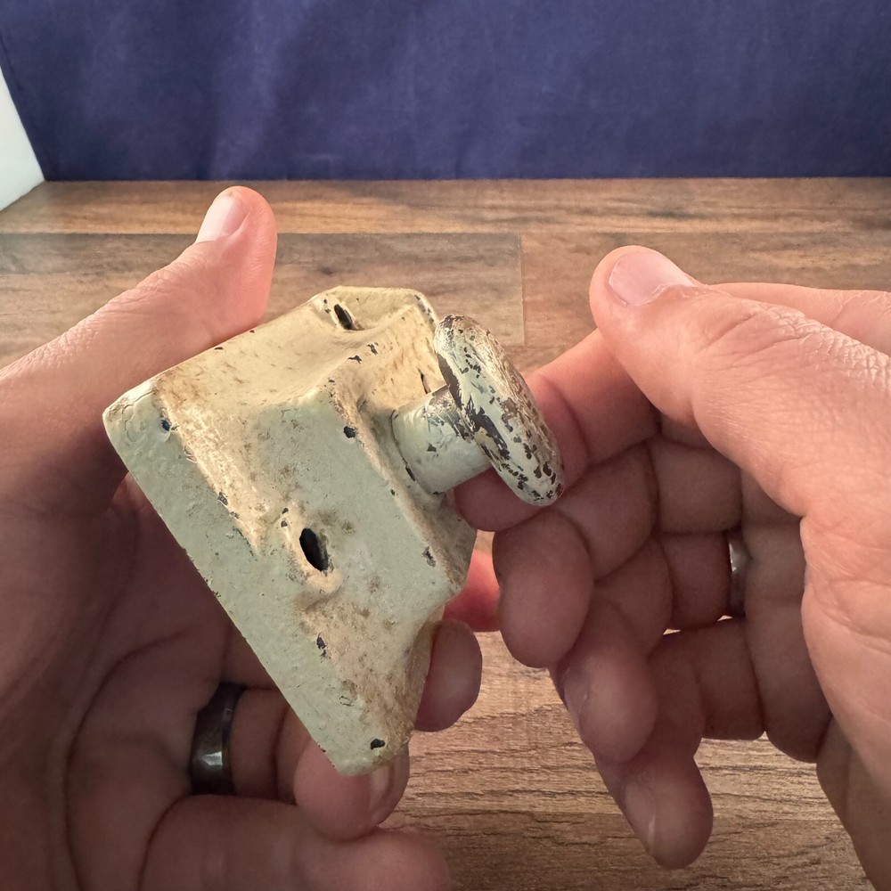 Vintage Eagle Deadbolt Lock GREAT ACTION No Key