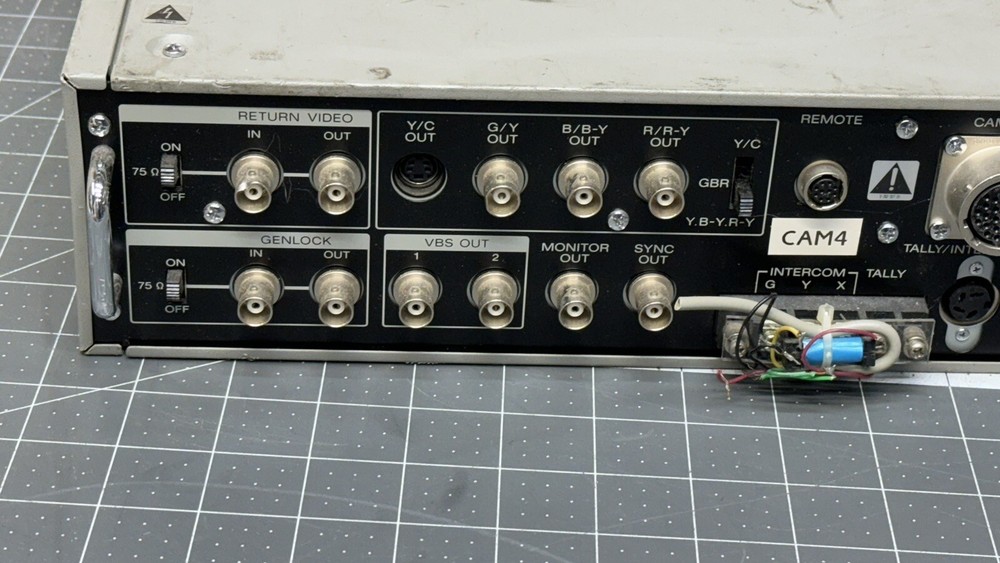 Sony Camera Control Unit CCU-M7 USED Vintage AC120V Working Pull See Pics 🔥🔥