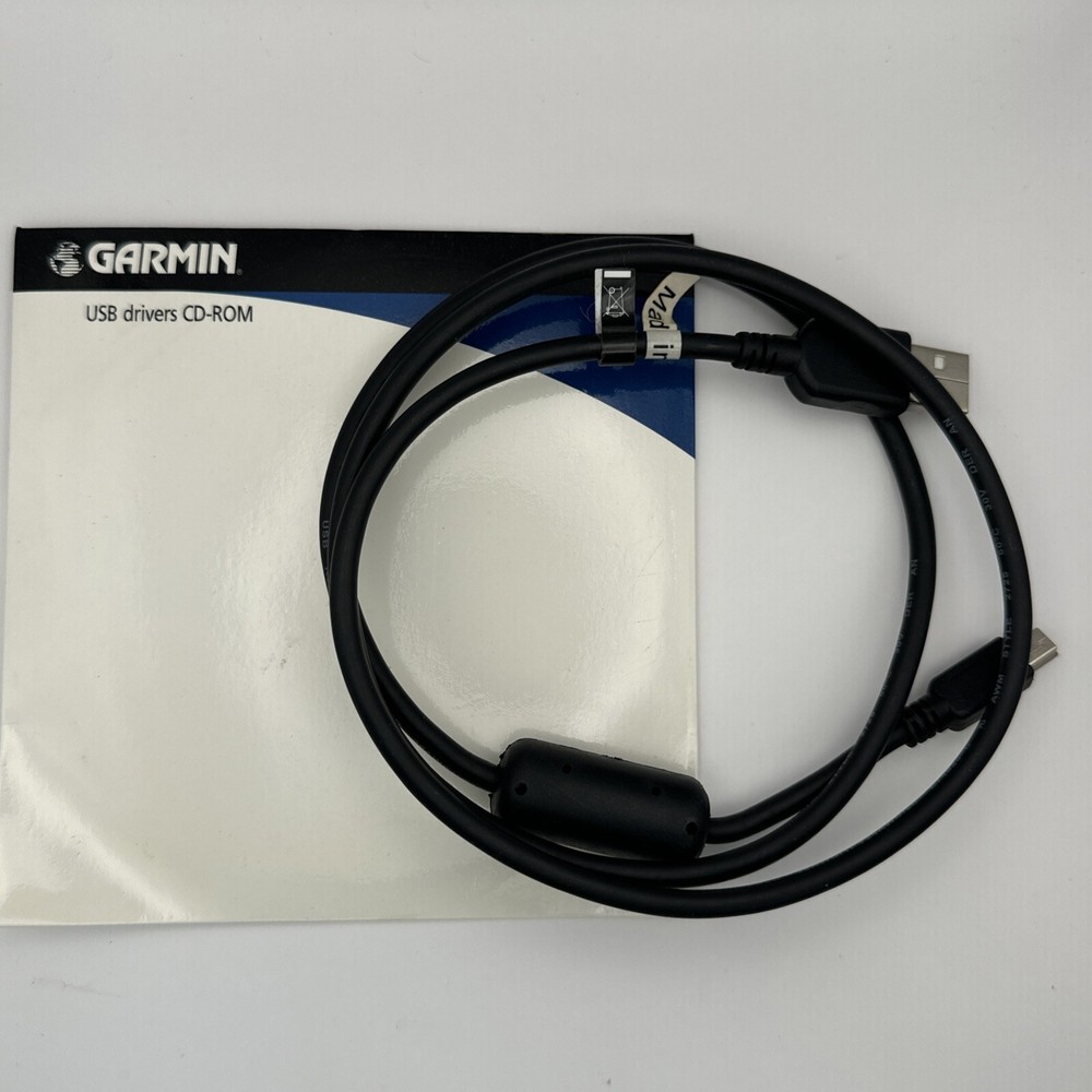 Garmin GPS USB Drivers CD-ROM Version 4 011-00654-04 With Cable