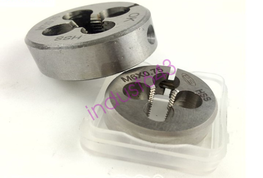 1pc M10 X 1mm Right hand Adjustable Split Die Thread tool die