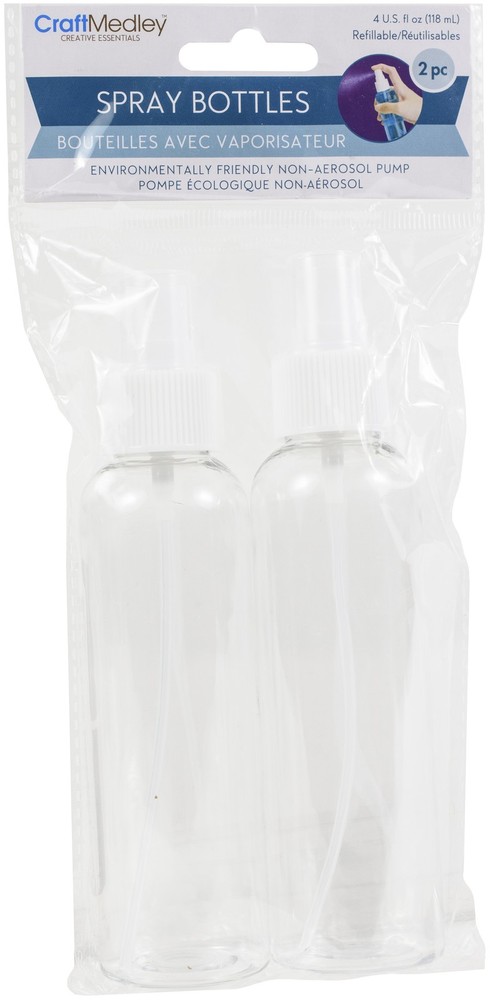 Craft Medley Empty Plastic Spray Bottle-4oz