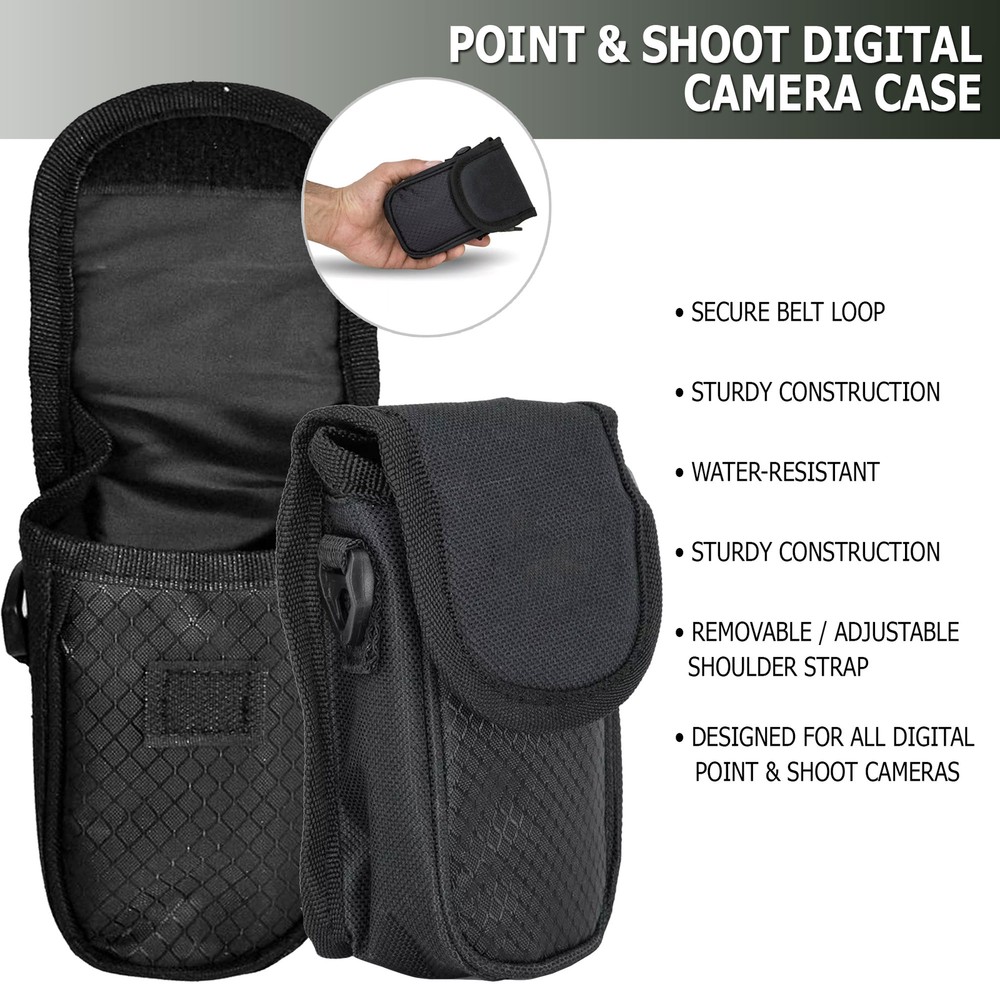 Neoprene Compact Protective Carrying Case for Digital Camera for Canon ELPH 360