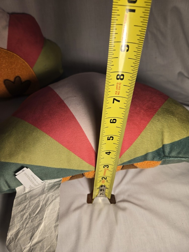 2 Pc Mercurial Turkey Pillow