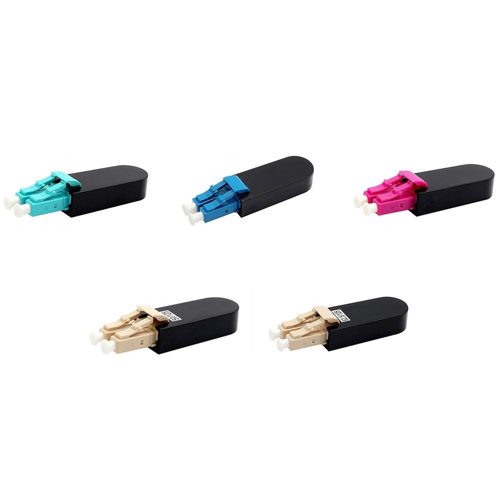 Efficient LC/UPC SMMM Fiber Optic Loopback Adapter for Reliable Interconnection