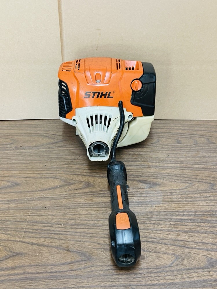 STIHL FS91R Trimmer Engine Head For Project - Started Up - 28cc Read Notes 🛠️