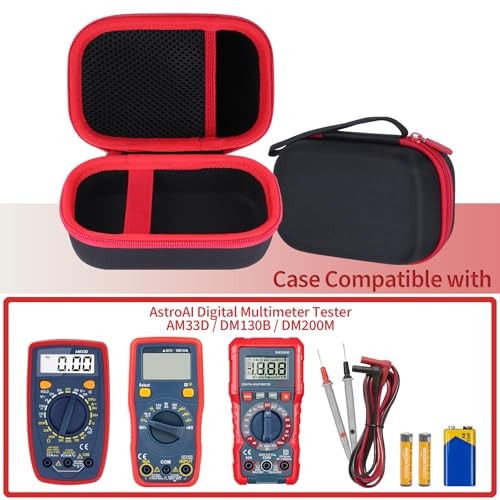 Storage Case Compatible with AstroAI Digital Multimeter Tester 2000 Counts