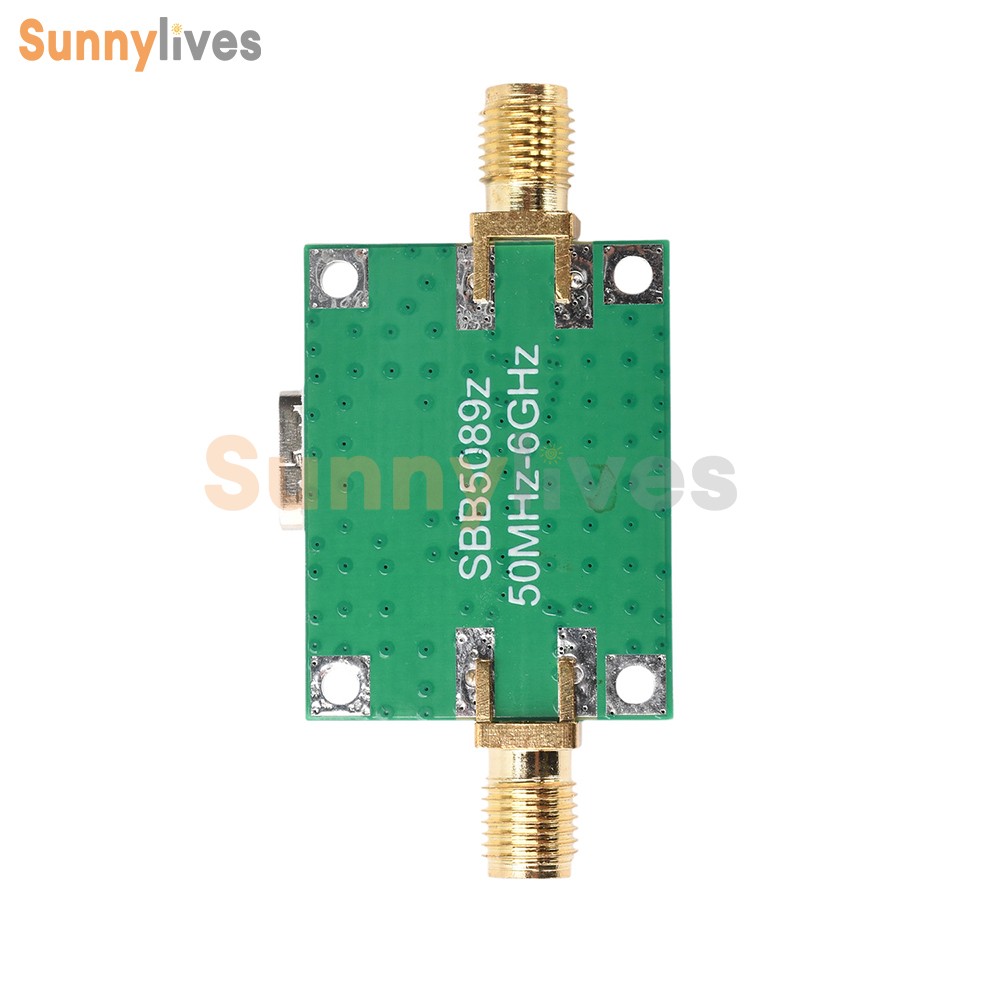 SBB5089 20dB Gain RF Module 5MHz–6GHz RF Power Amplifier RF Preamplifier Module
