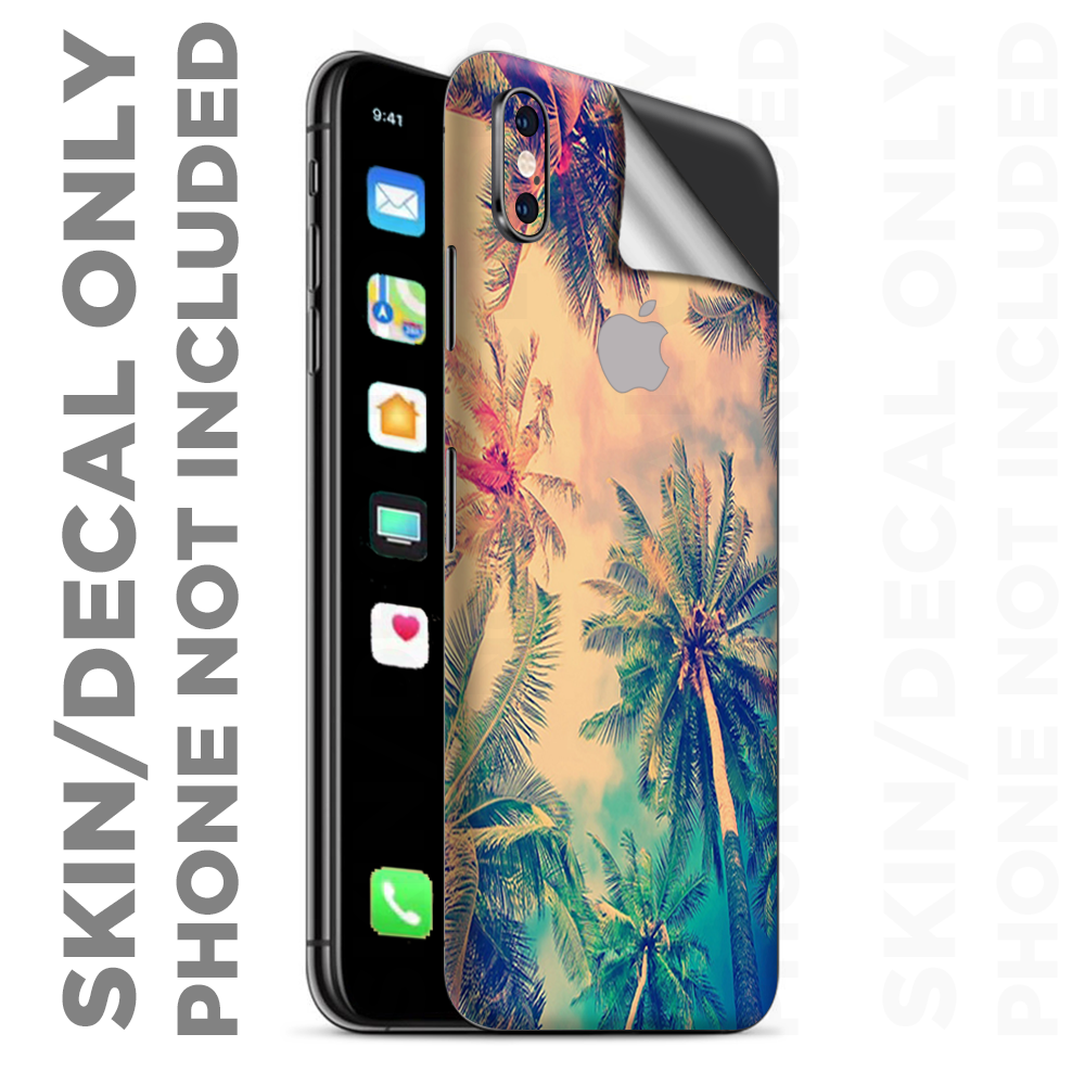 Skins Decal Wrap for Apple iPhone XS Max Coconut Trees