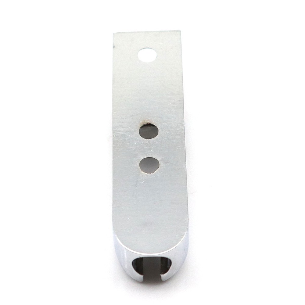 5 Strings Bass Bridge Individual Bridge Tailpiece Single String Saddles Silver