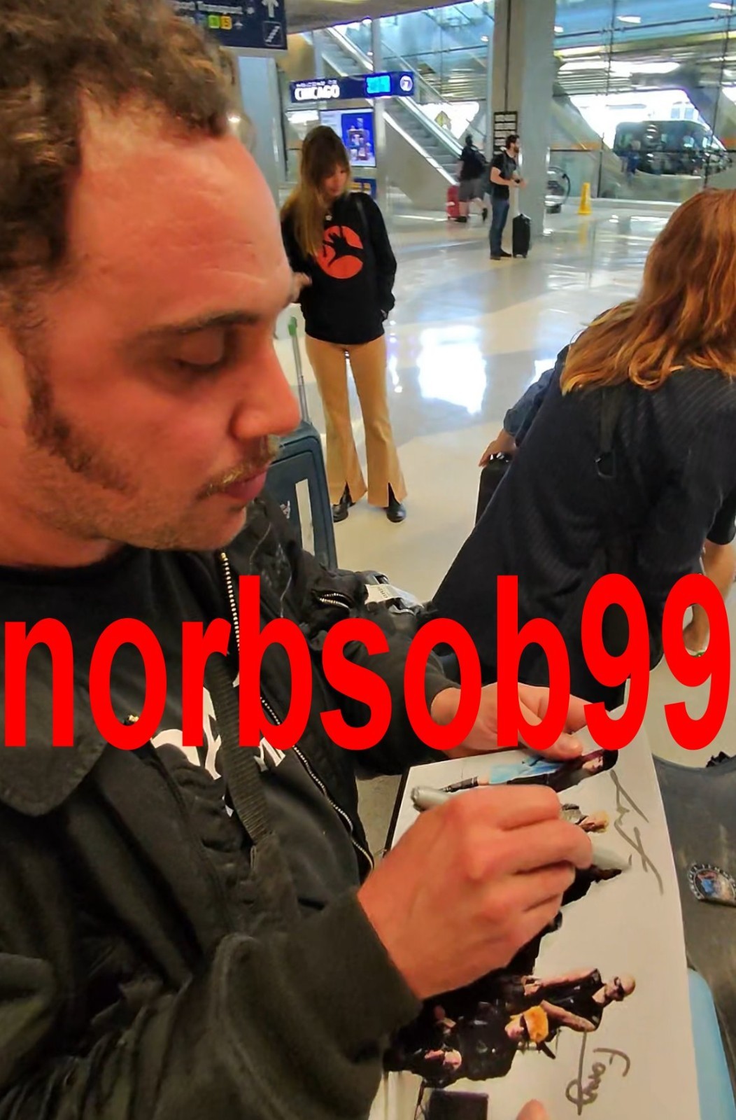 LA FEMME BAND X7 SIGNED AUTOGRAPH ROCK MACHINE VINYL SACHA GOT +6 w/EXACT PROOF