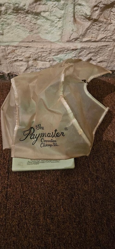 Vintage MCM paymaster x-900 check writer