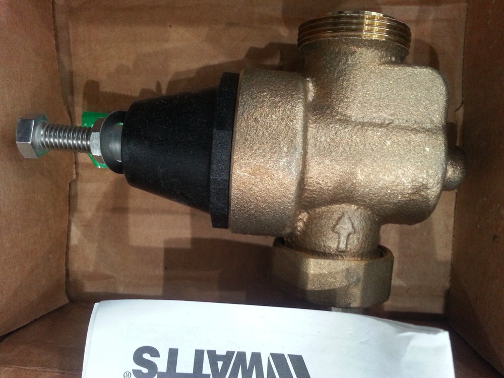 Watts 3/4 50psi Water Pressure Reducing Valve Lead (LFN45BM1-U)